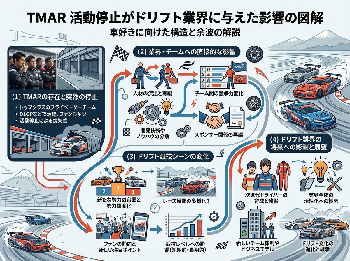 TMAR活動停止がドリフト業界に与えた影響