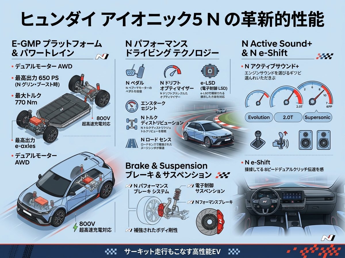 ヒュンダイ アイオニック5 Nの革新的性能