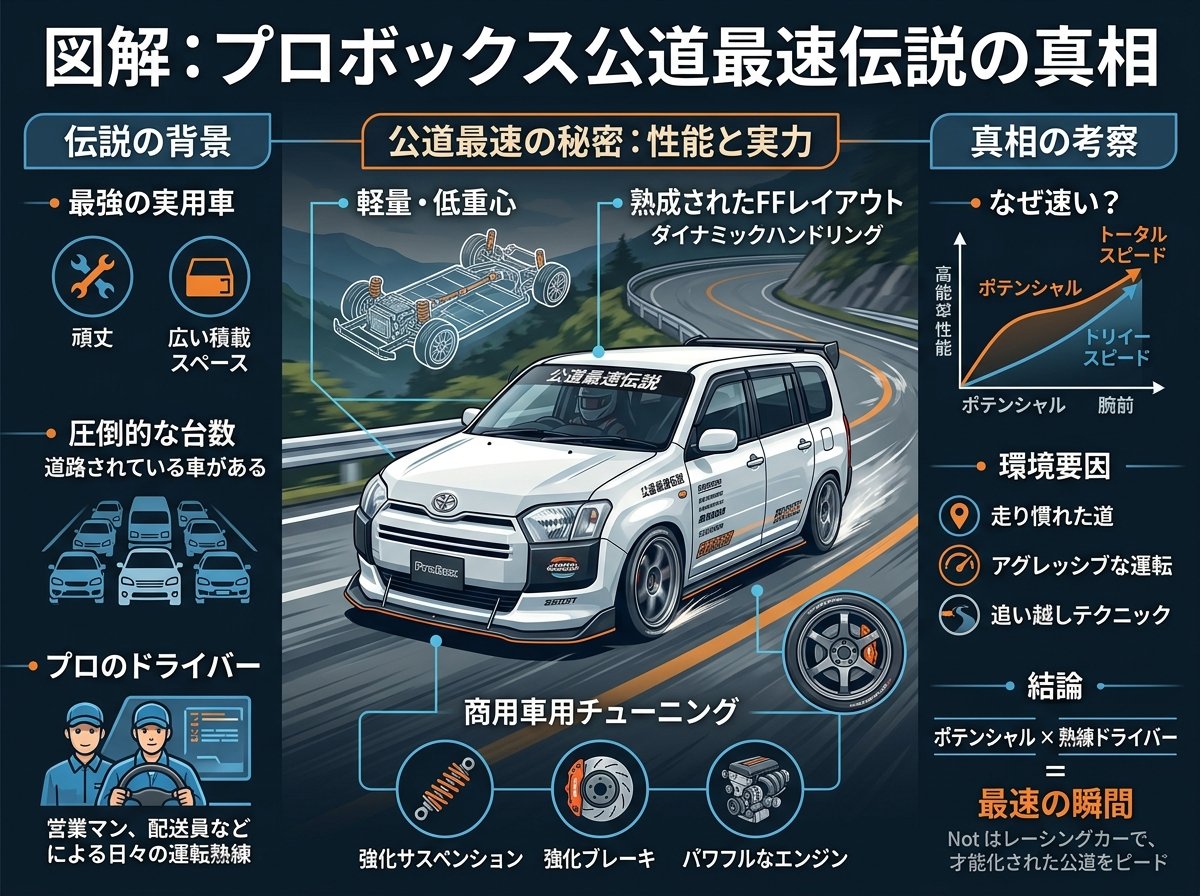 プロボックス公道最速伝説の真相