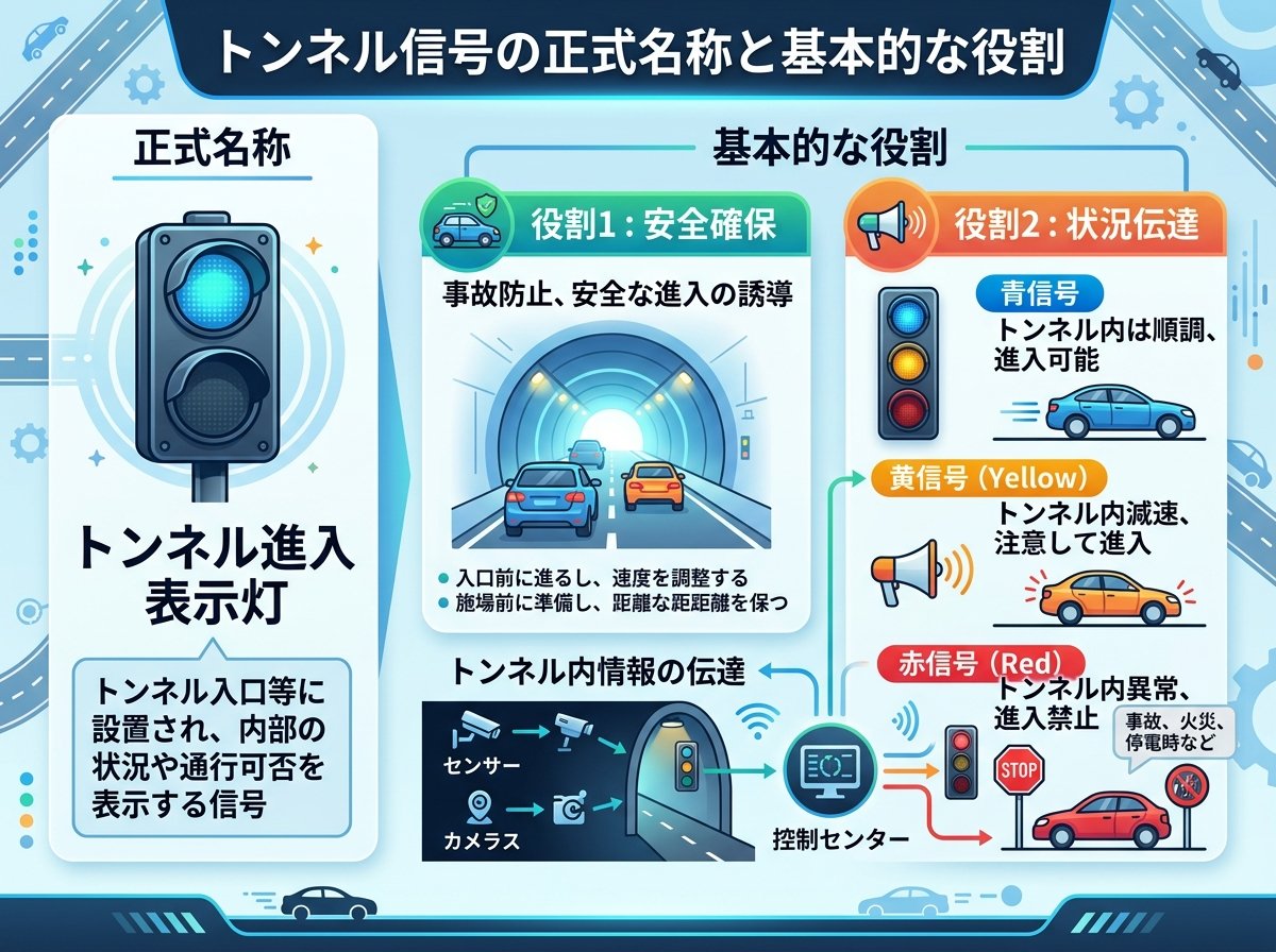 トンネル信号の正式名称と基本的な役割